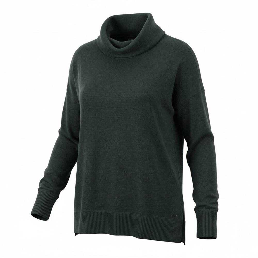 Abercrombie Fitch Green Cowl Turtleneck Pullover L